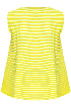 PLEATS PLEASE ISSEY MIYAKE Plisseret tanktop