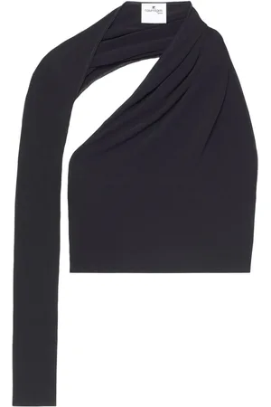 Courrèges Asymmetrisk cropped Slash top