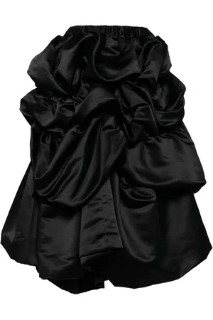 Comme des Garçons Mellemlang nederdel med ruche