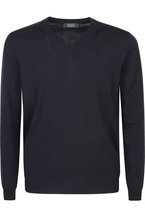 ZANONE Sweatshirt med V-hals