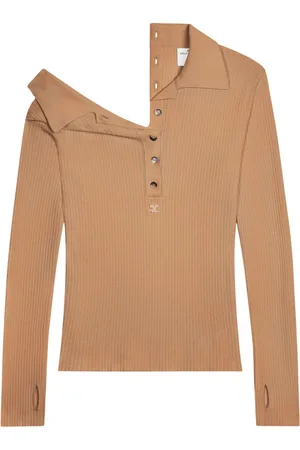 Courrèges Polo-sweater med knapper