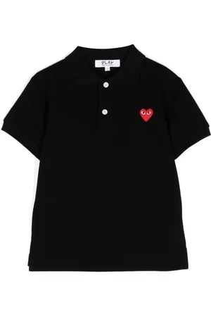 Comme des Garçons Polo med broderi