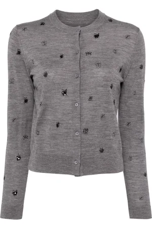 JNBY Sweater med pailletudsmykning