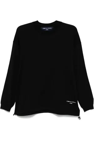 Comme des Garçons Sweater med logo-broderi