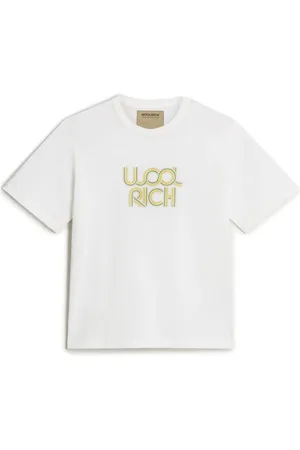 Woolrich T-shirt med logotryk