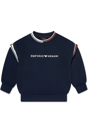 Emporio Armani Trøje med broderet logo