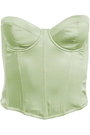 FLEUR DU MAL Hamptons bustier-top