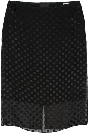 Givenchy Polkaprikket nederdel