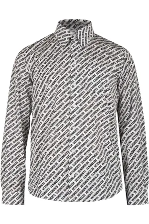 Vetements Skjorte med logo