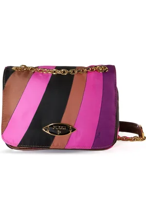 Puccini Crossbody-taske med grafisk tryk