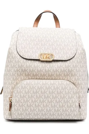 Michael Kors Rygsæk med logoplade og monogram-mønster