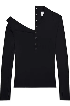 Courrèges Polo-sweater med knapper