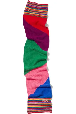 Puccini Tørklæde med colourblocking
