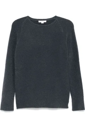Vince Sweater med bådudskæring og bouclé