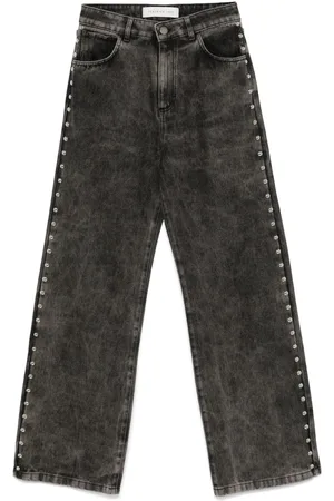 FEDERICA TOSI Jeans med nitteudsmykning