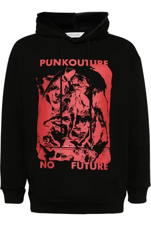 JUNTAE KIM Punkcouture hættetrøje
