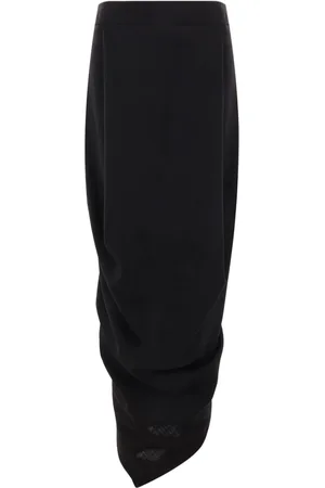 Quira Midi-nederdel med draperet design
