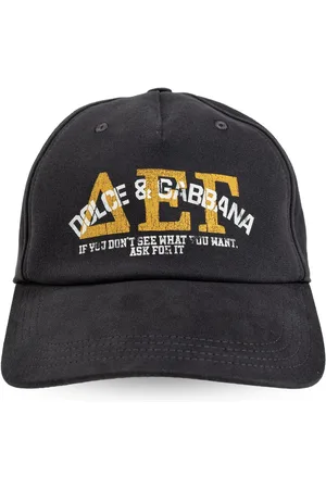 Dolce & Gabbana Baseballkasket med logotryk