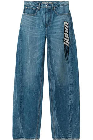 Alexander Wang Ballon-jeans med logomærke