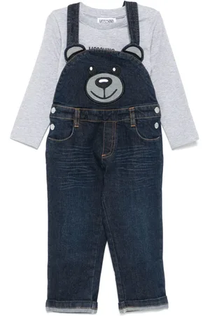 Moschino Overalls med bjørnemotiv