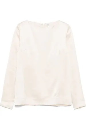 Totême Langærmet bluse i satin