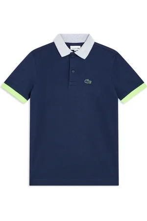 Lacoste Polo med colourblocking