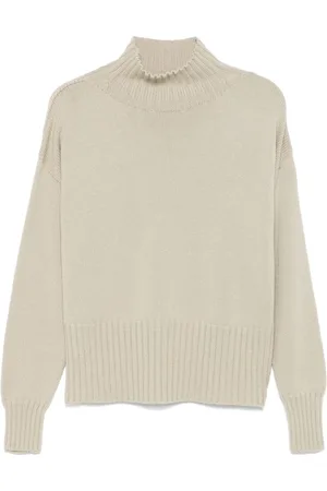 DRUMOHR Sweater i merinould med rullekrave