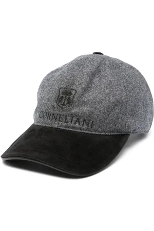 corneliani Kasket med broderet logo