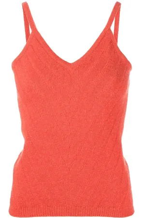 CHANEL 1997 finstrikket vest i kashmir
