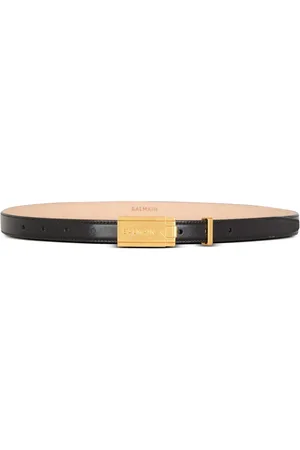 Balmain Læderbælte med logoplade
