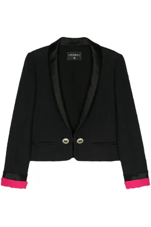 CHANEL Tweed-jakke i bouclé fra 2012