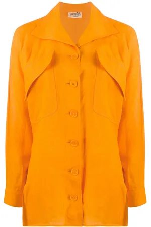 Hermès Skjorte med oversize lommer