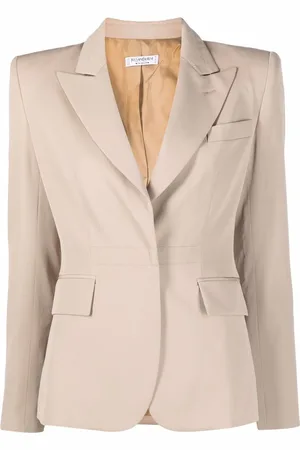 Saint Laurent 2001 enkeltradet blazer med spidsrevers