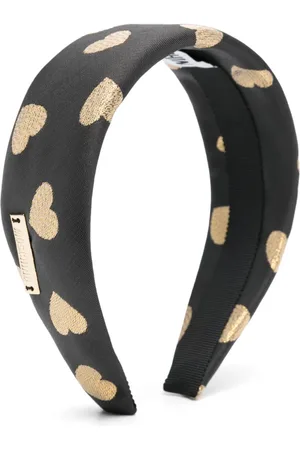 Moschino Hårbånd med hjertebroderi