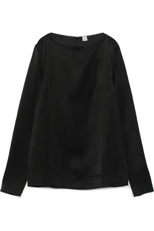 Totême Langærmet bluse i satin