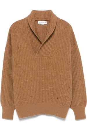Victoria Beckham Sweater med splittet hals