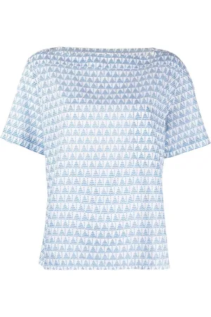 Hermès Pre-owned T-shirt med geometrisk tryk fra 1960