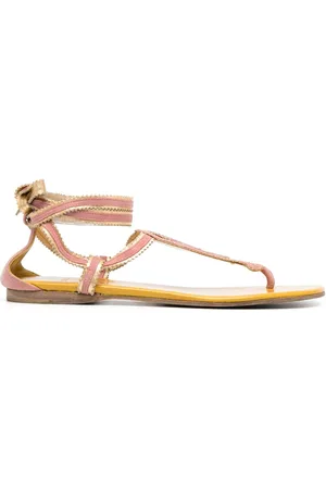 Hermès Pre-owned flade sandaler med snøre fra 00