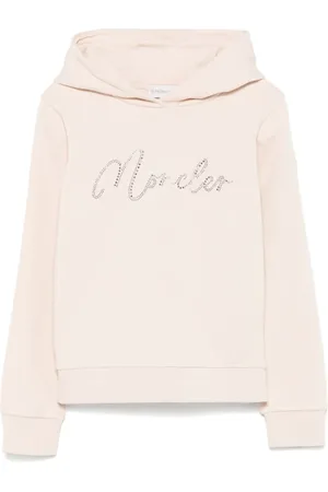 Moncler Hættetrøje med rhinsten-logo