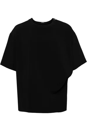 SONGZIO Asymmetrisk draperet T-shirt