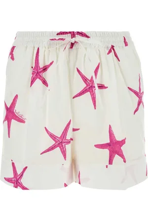 VALENTINO GARAVANI Shorts med stjerne-tryk