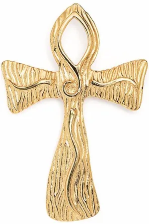 Givenchy Broche med korsvedhæng fra 1990