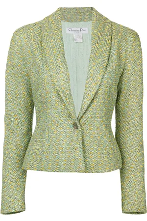 Dior Bouclé-jakke i lurex