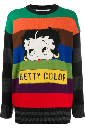 JC DE CASTELBAJAC Betty Boop trøje fra 1989