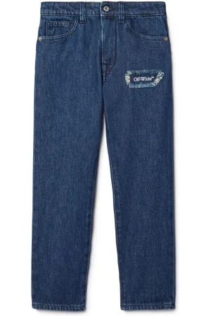 OFF-WHITE Bookish-jeans i lige