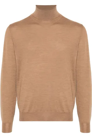 CANALI Sweater med rullekrave
