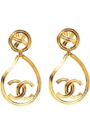 CHANEL 1996 CC-øreklips
