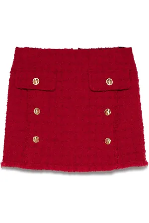 VERSACE Kort Heritage nederdel i tweed