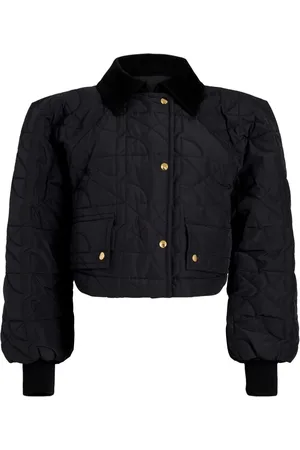 Patou Cropped quiltet bomberjakke