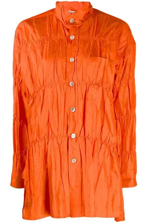 Issey Miyake Skjorte i krøllet design